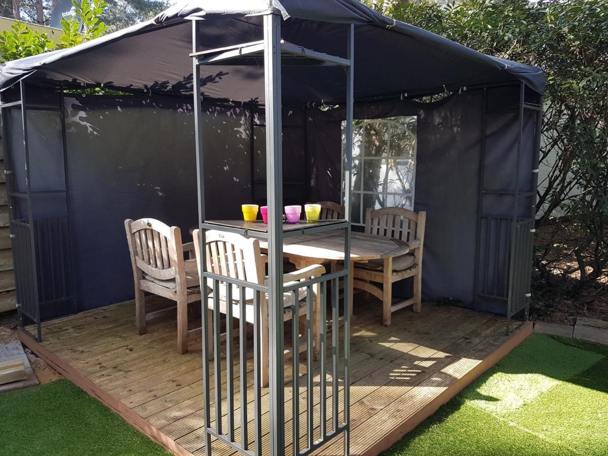 " Casitacuriosa " Chalet Op Camping Met Buitenzwembad Balen Extérieur photo