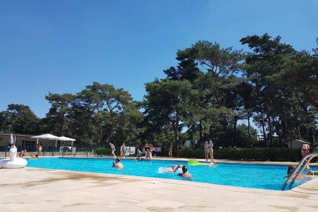 " Casitacuriosa " Chalet Op Camping Met Buitenzwembad Balen Extérieur photo