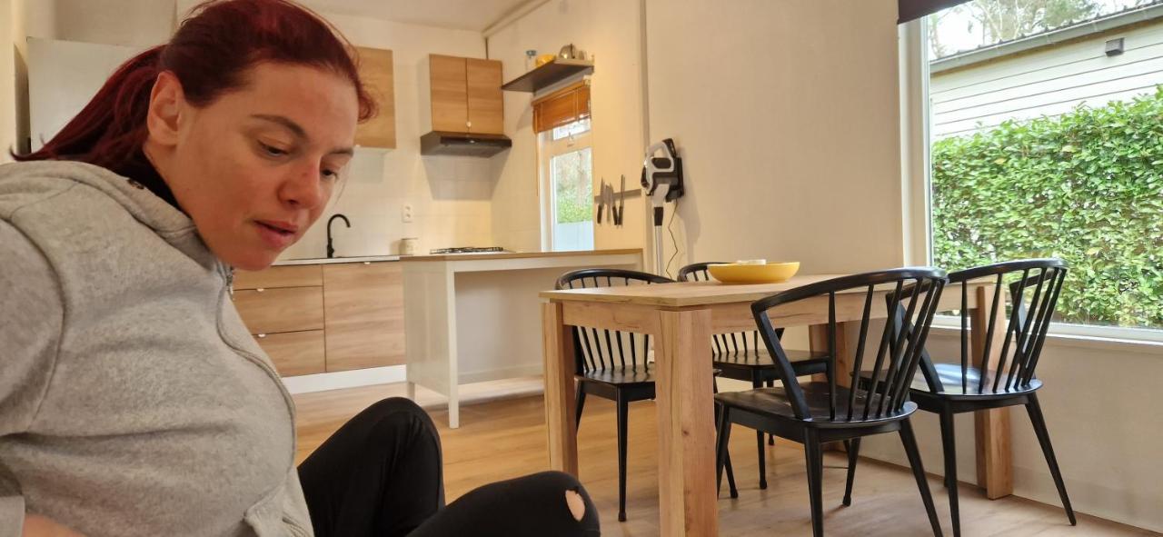 " Casitacuriosa " Chalet Op Camping Met Buitenzwembad Balen Extérieur photo